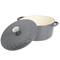 Spice By Tia Mowry Savory Saffron 6qt. Enameled Cast Iron Dutch Oven with Lid